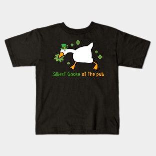 Silliest Goose At The Pub Kids T-Shirt